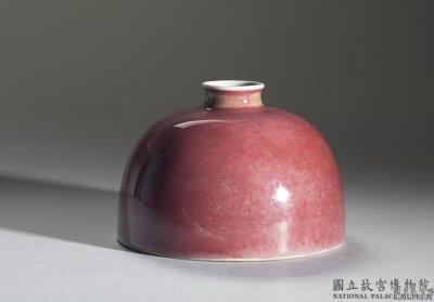 图片[2]-Flat bulbous vase with red glaze, Qing dynasty, Kangxi reign (1662-1722)-China Archive